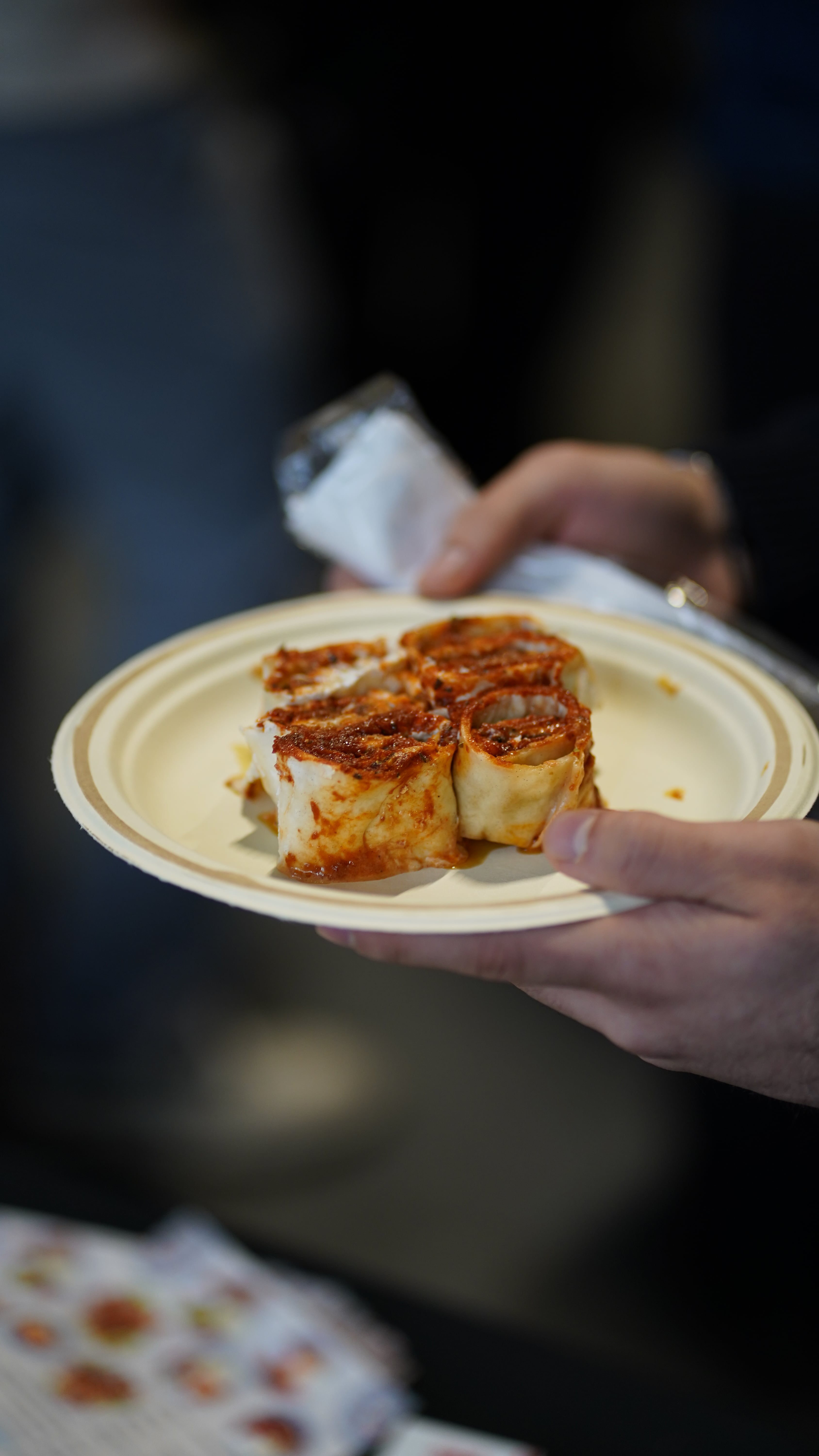 Turkish food served at the event